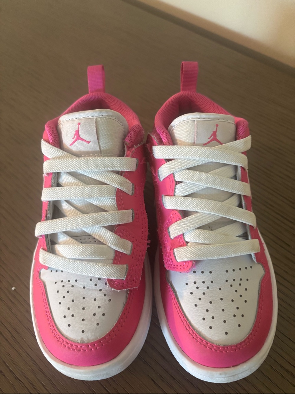Jordan Kids' Low Top Sneakers - Pink & White